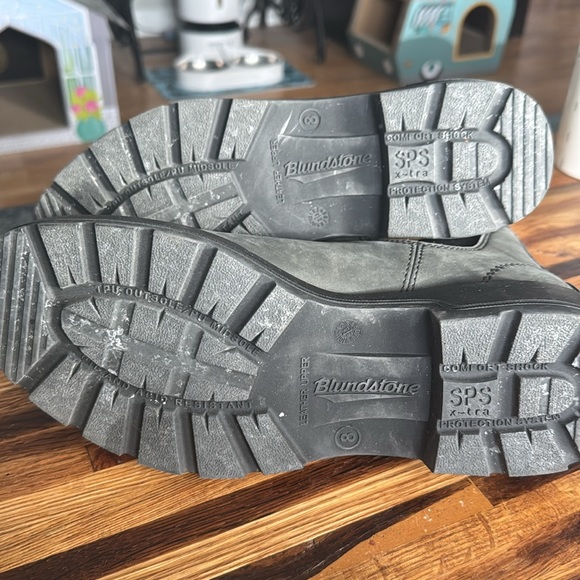 Blundstone 597 Rustic black leather SPS Xtra Chelsea boot - Picture 6 of 8